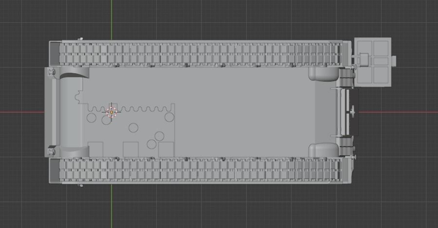Pre Supported H0 Scale Marder 1A5A1 IFV 3D print model_10