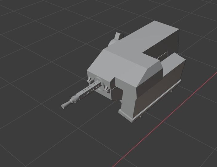 Pre Supported H0 Scale Marder 1A5A1 IFV 3D print model_21