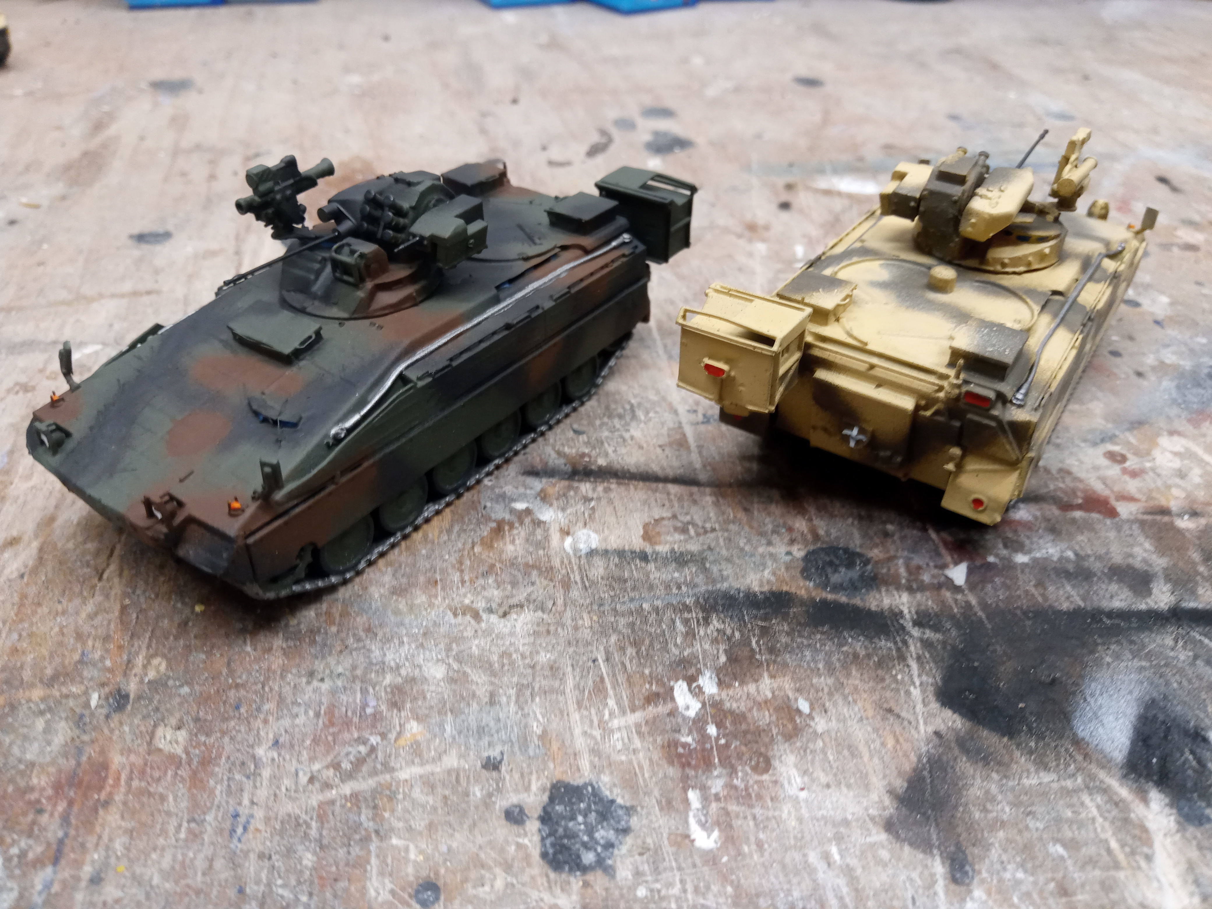 Pre Supported H0 Scale Marder 1A5A1 IFV 3D print model_2