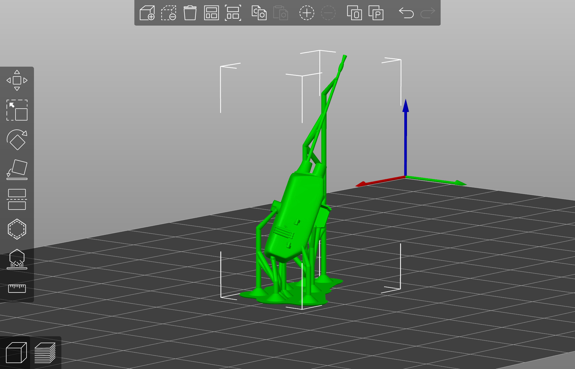 Pre Supported H0 Scale Marder 1A5A1 IFV 3D print model_26