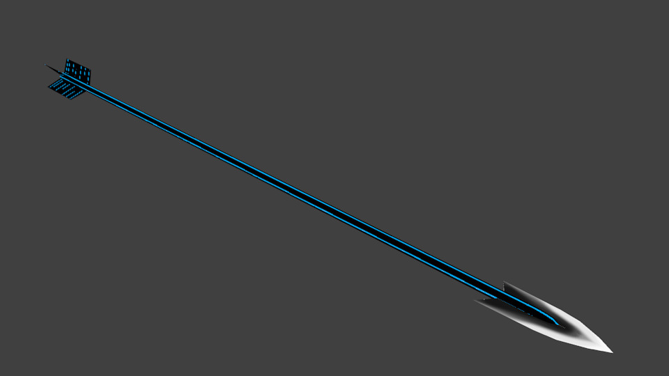 Arrow Model 1 3D model_2