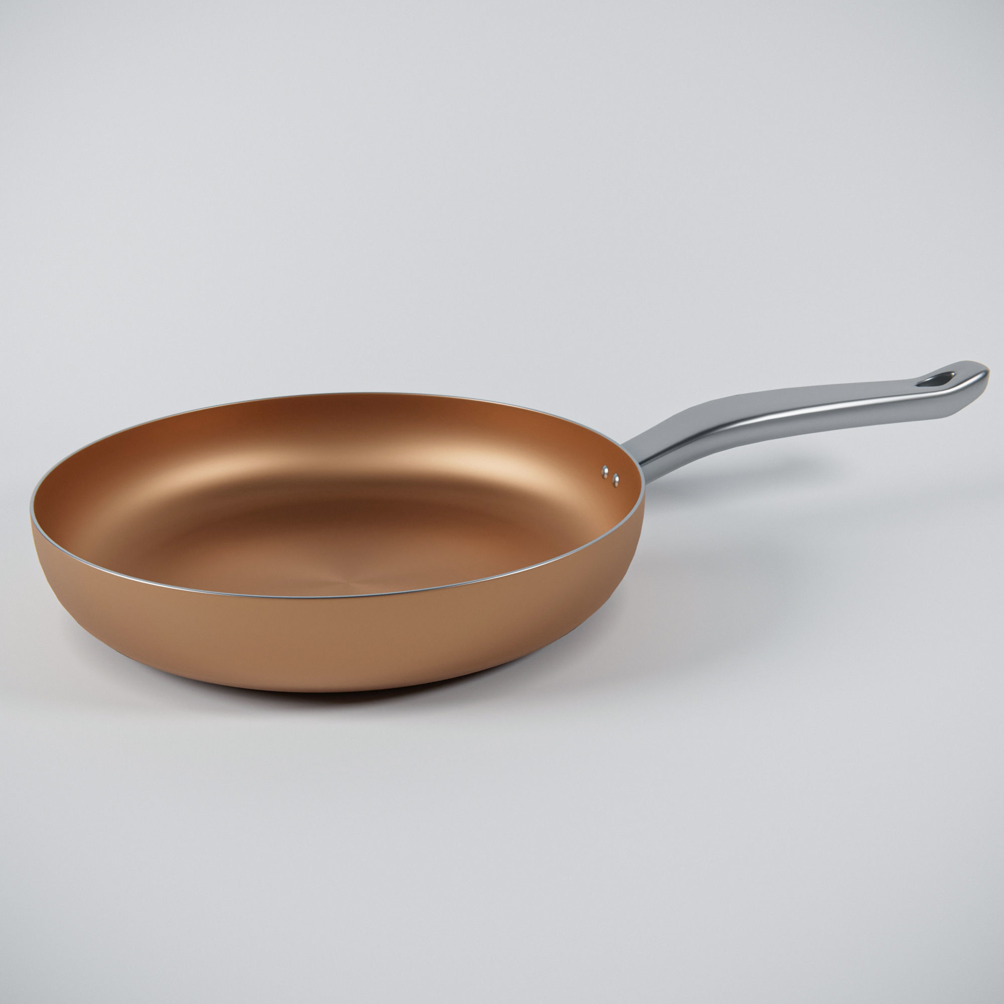 Free Frying Pan Free low-poly 3D model_1