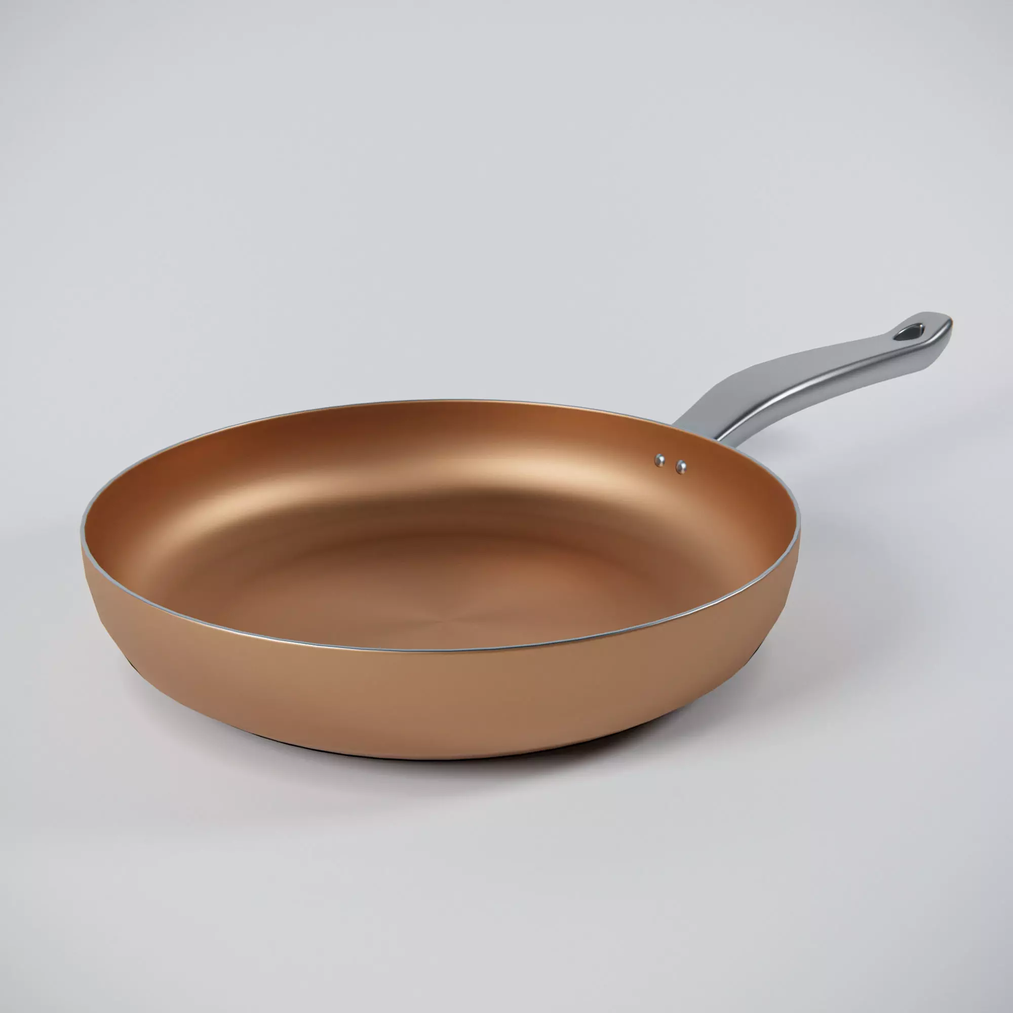 Free Frying Pan Free low-poly 3D model_0