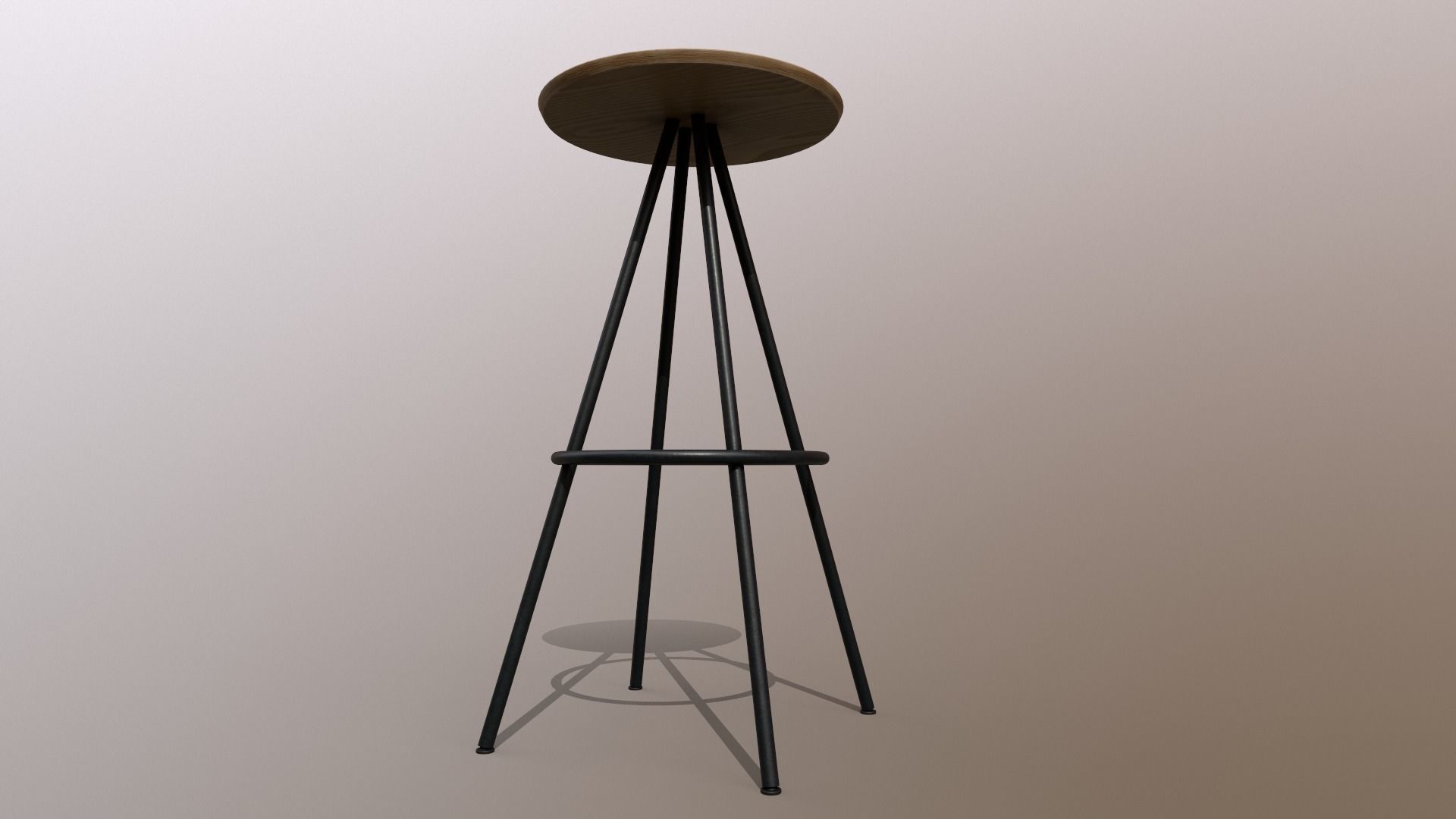 PBR Various Options Bar Chair Design - Lumion - UE4 Low-poly 3D model_8