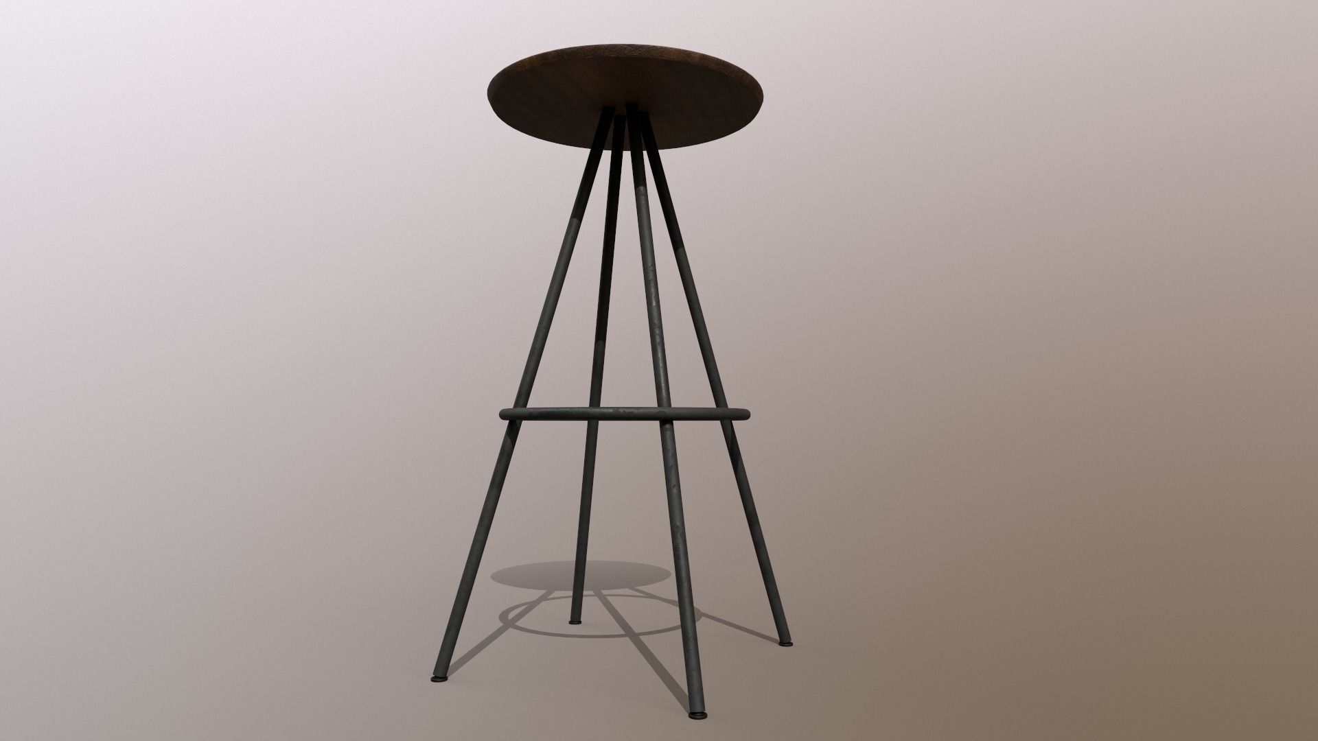 PBR Various Options Bar Chair Design - Lumion - UE4 Low-poly 3D model_11