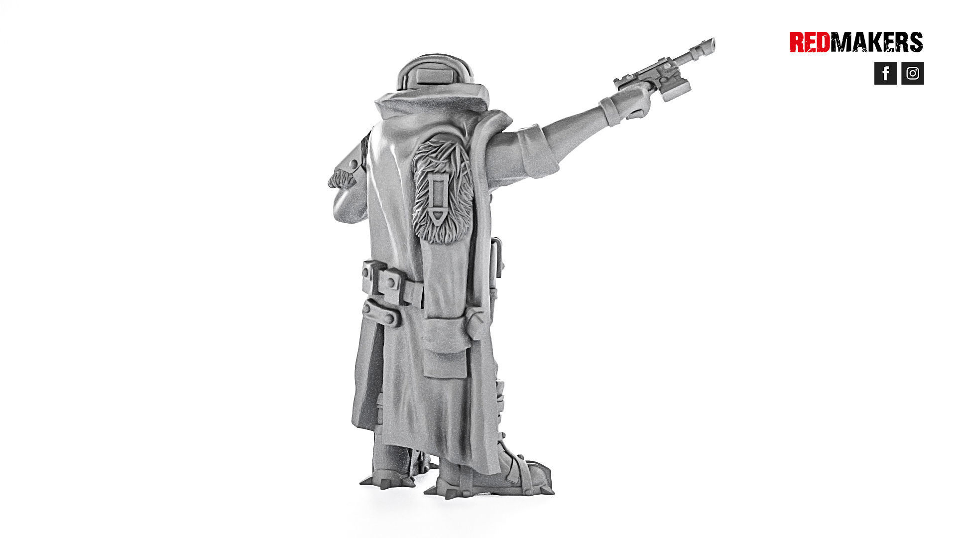 Ice Warriors - Tank commander of the Imperial Force 3D print model_6