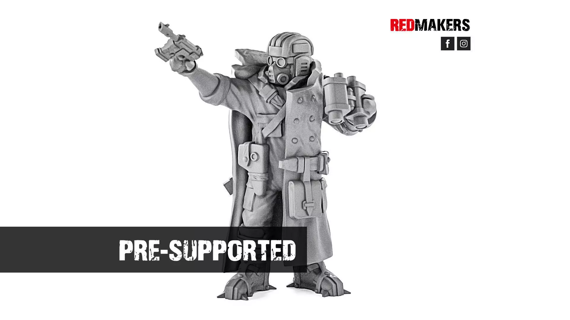 Ice Warriors - Tank commander of the Imperial Force 3D print model_0