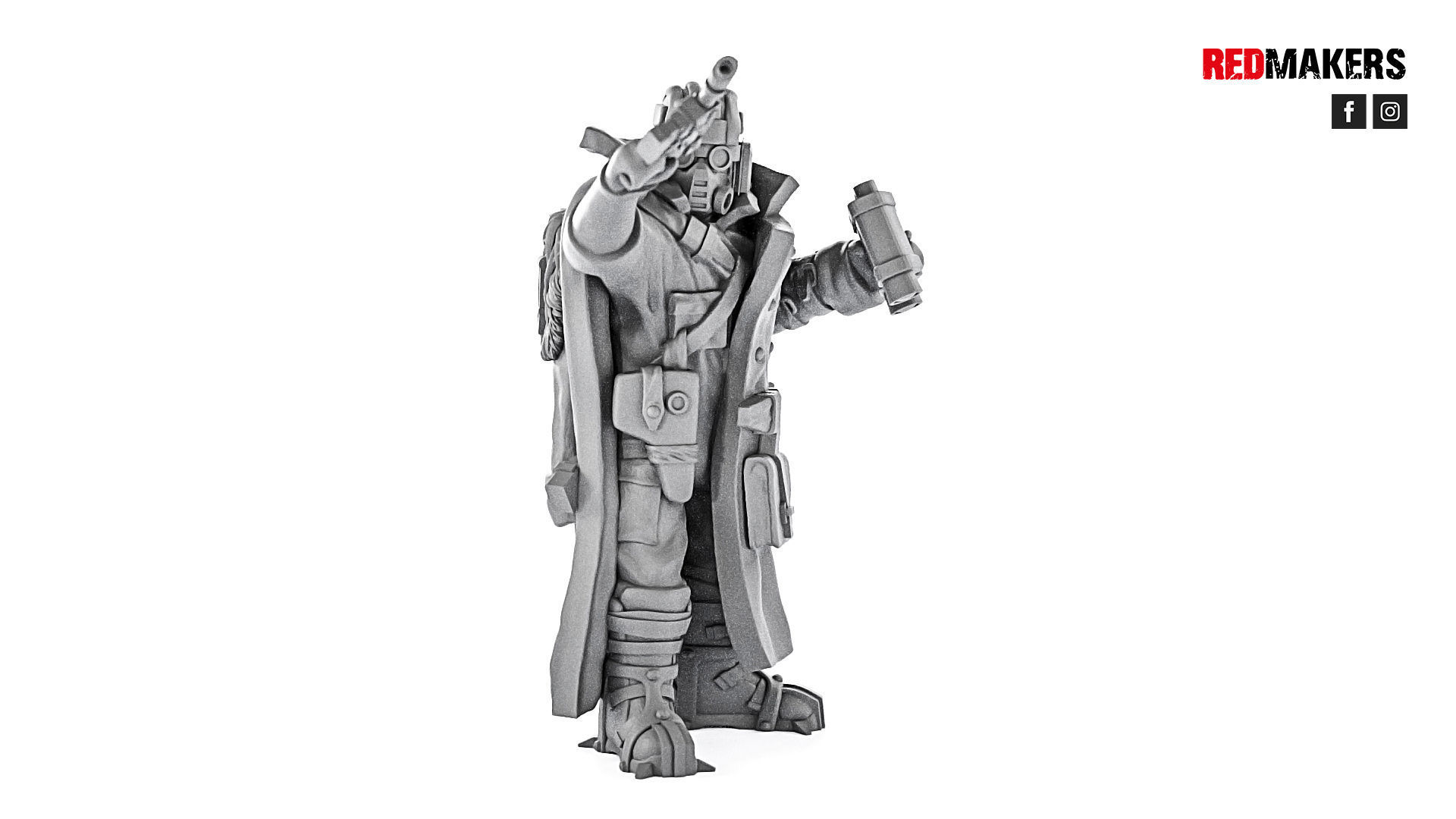 Ice Warriors - Tank commander of the Imperial Force 3D print model_5