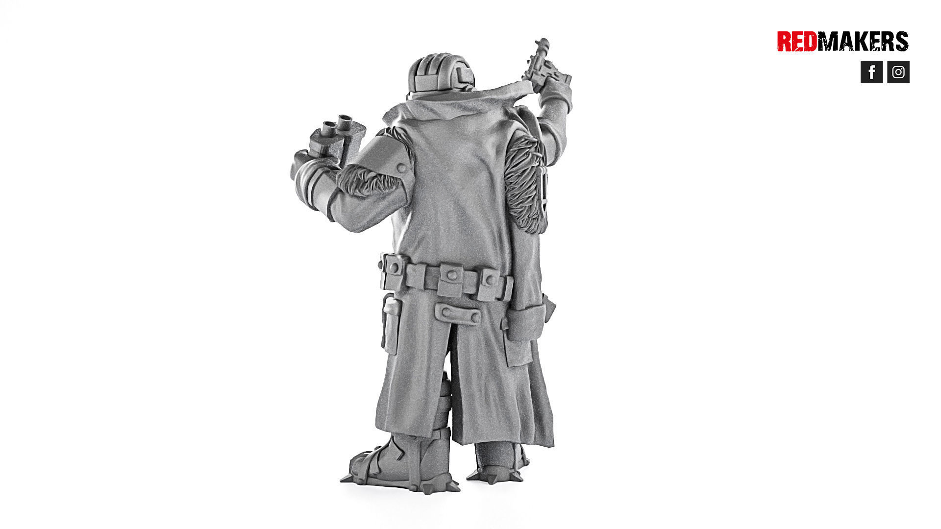 Ice Warriors - Tank commander of the Imperial Force 3D print model_7
