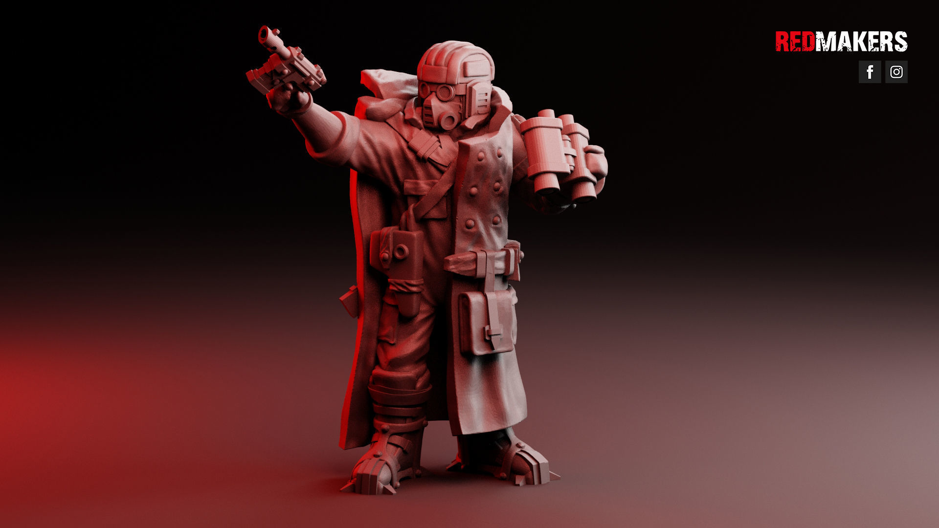 Ice Warriors - Tank commander of the Imperial Force 3D print model_18
