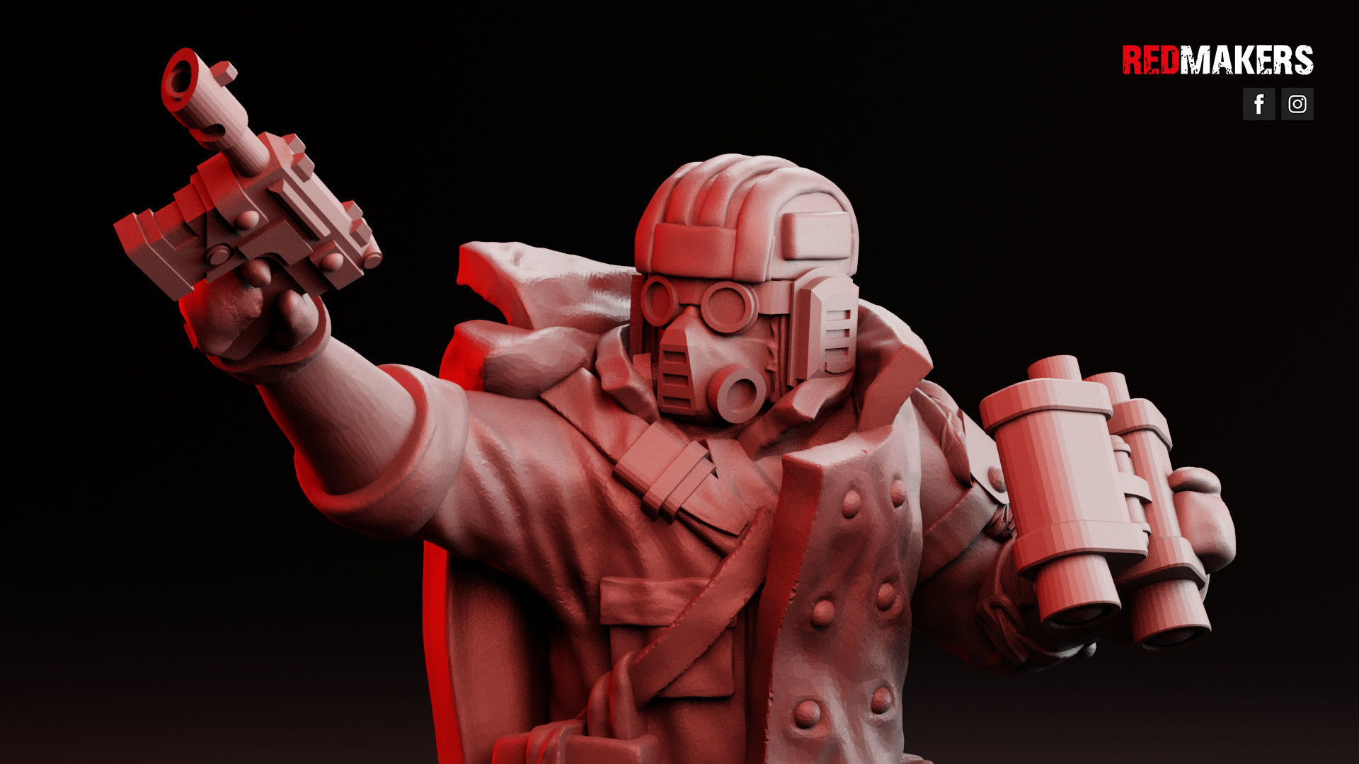 Ice Warriors - Tank commander of the Imperial Force 3D print model_22