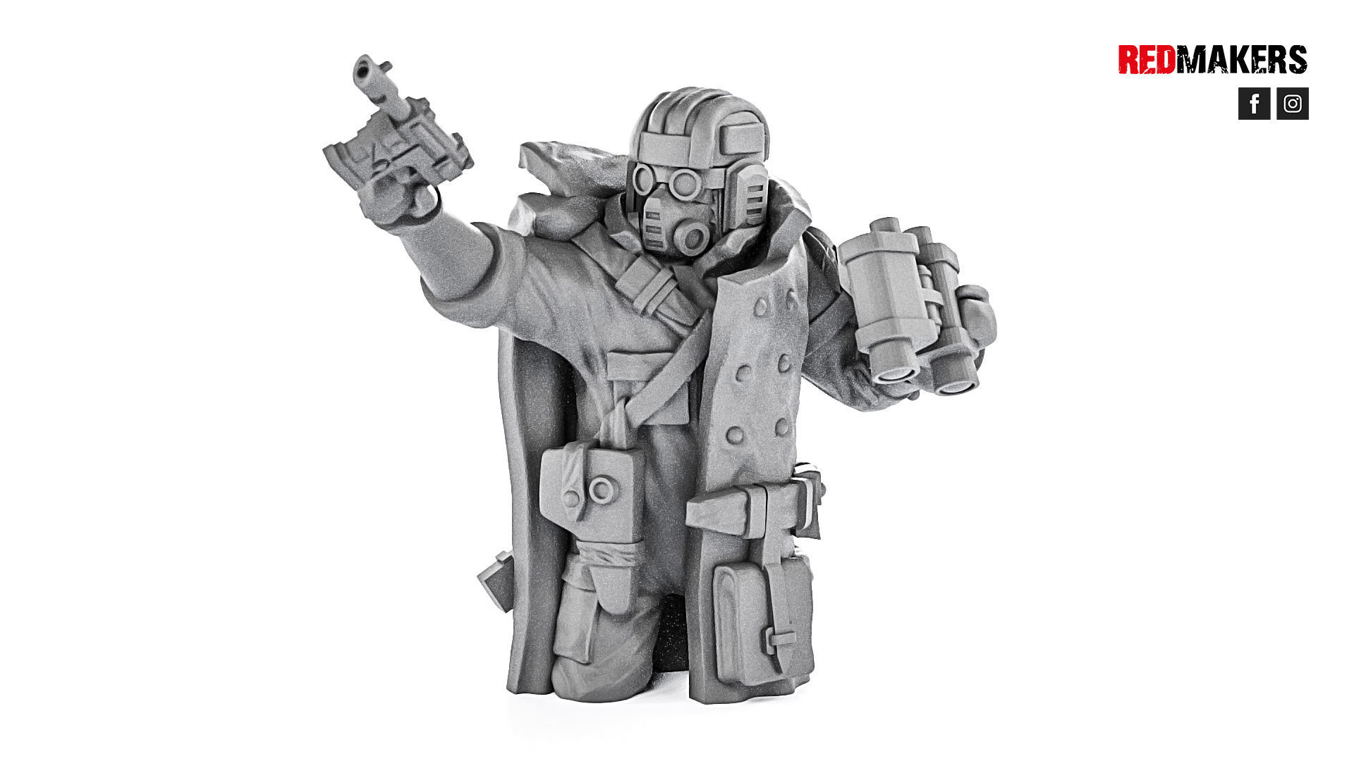 Ice Warriors - Tank commander of the Imperial Force 3D print model_8