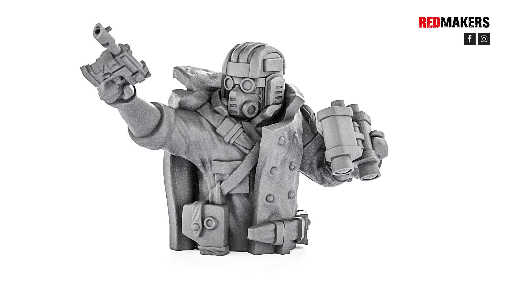 Ice Warriors - Tank commander of the Imperial Force 3D print model_10