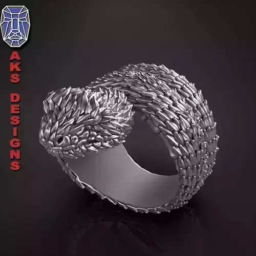 animal ring Jewelry snake 1