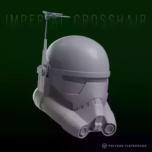 Bad Batch Imperial Crosshair Helmet 3D print model