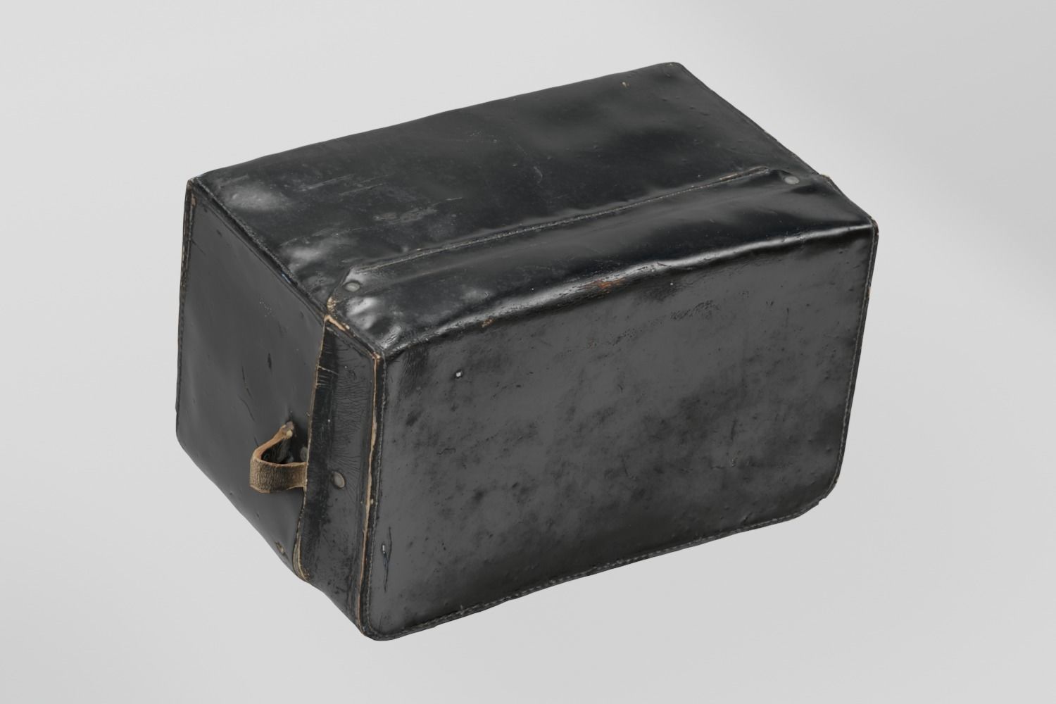 Camera Case Leather K3 photogrammetry scan PBR 4K textures Low-poly 3D model_8