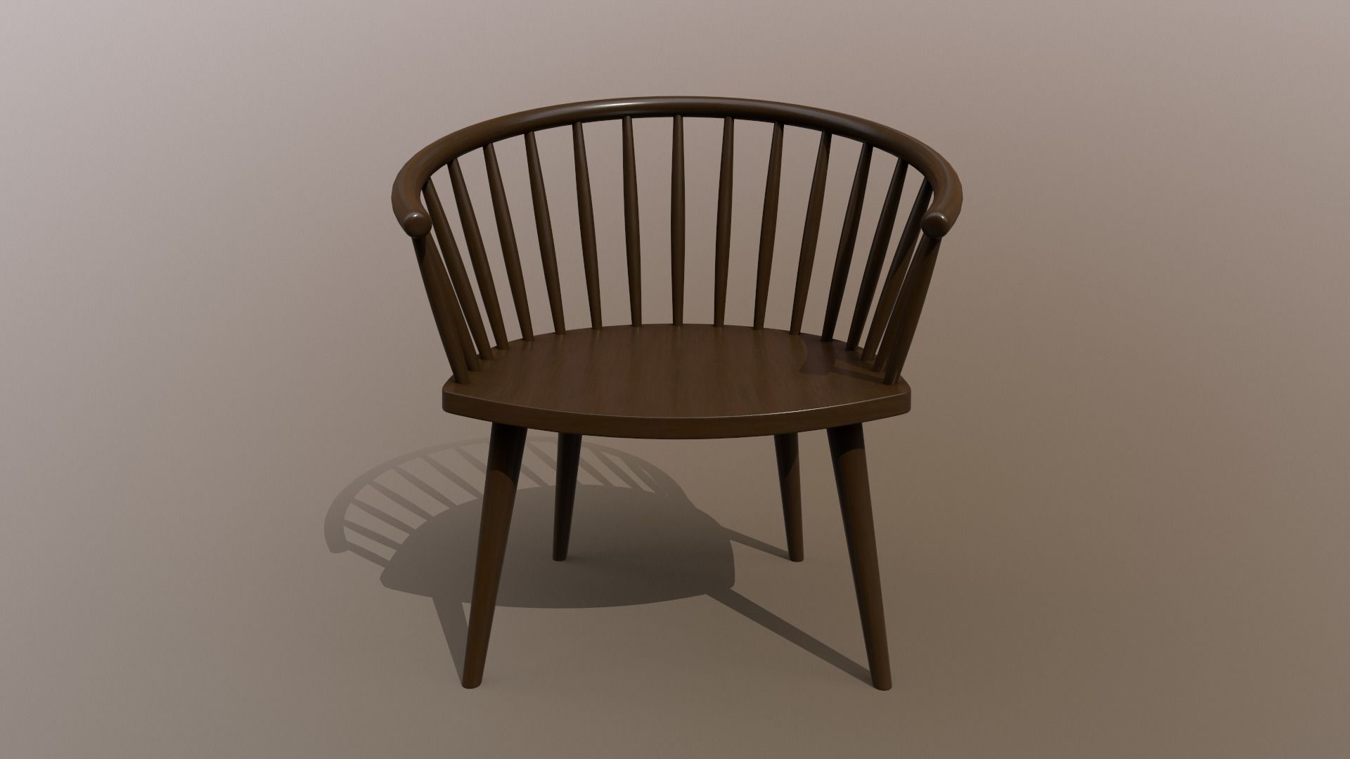 PBR Various Options Wooden Coffee Chair - Lumion - UE4 Low-poly 3D model_10