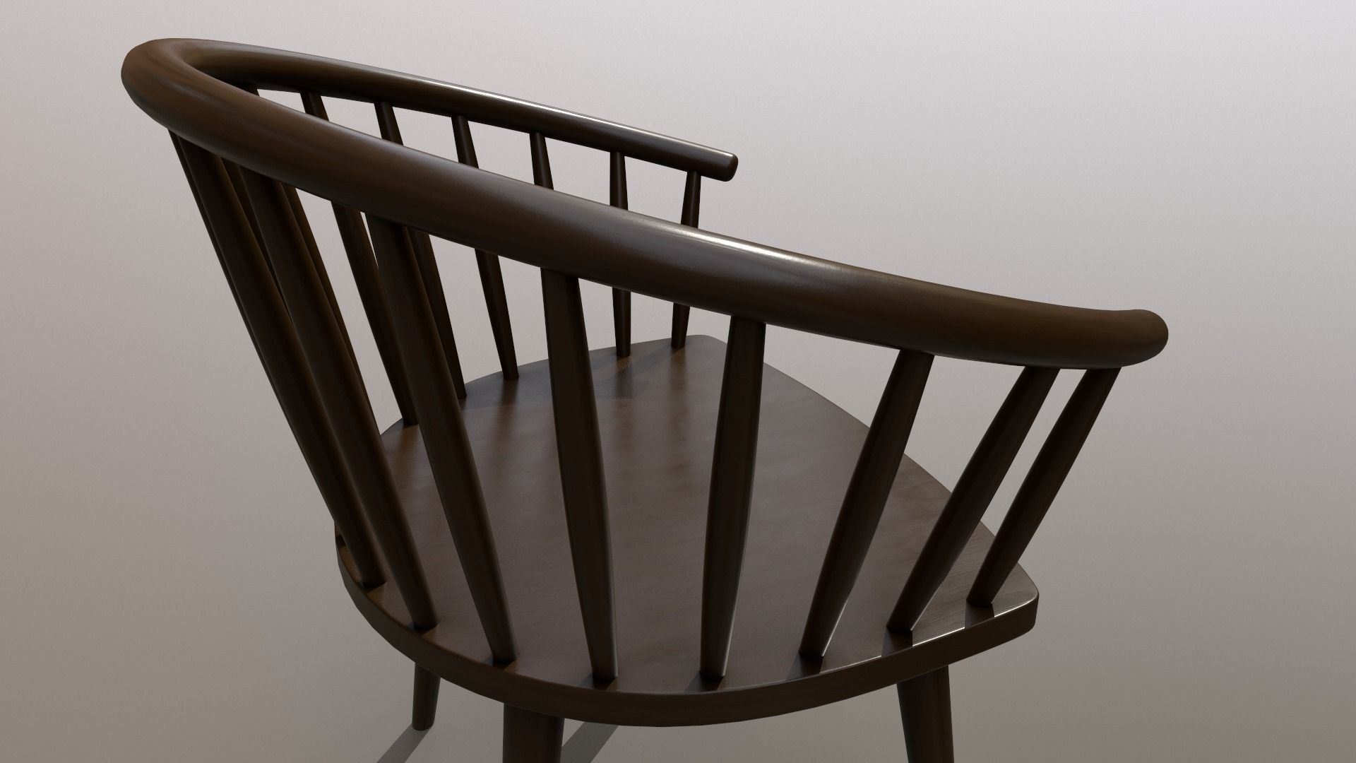 PBR Various Options Wooden Coffee Chair - Lumion - UE4 Low-poly 3D model_12