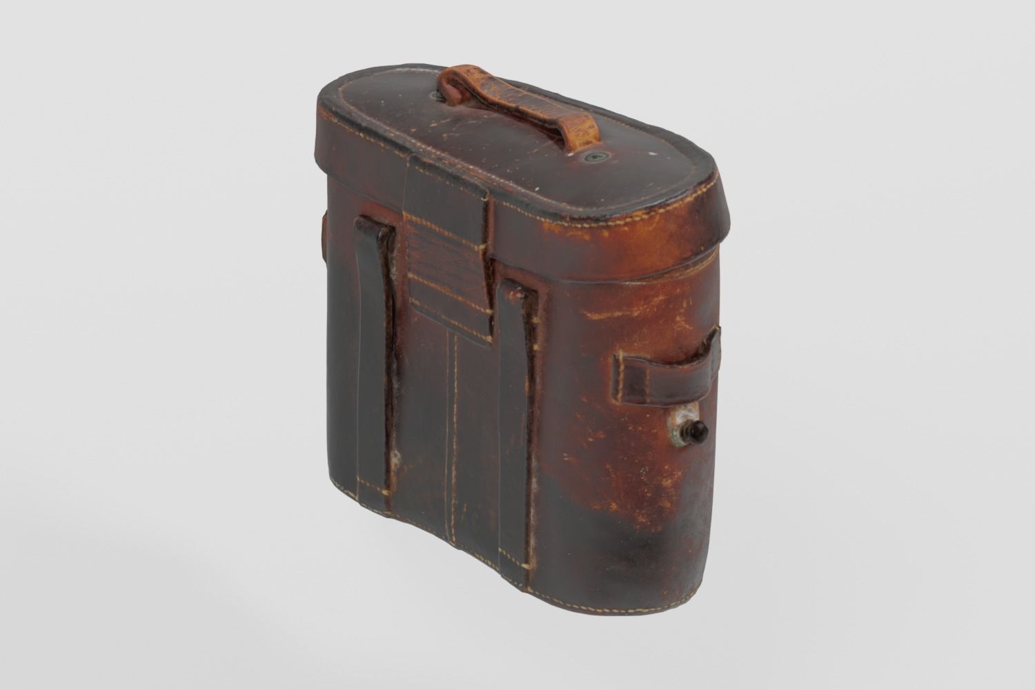 Binocular Case WW1  photogrammetry scan PBR 4K textures Low-poly 3D model_3