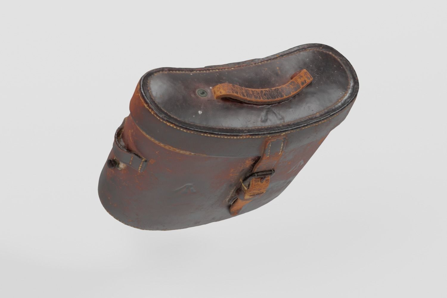 Binocular Case WW1  photogrammetry scan PBR 4K textures Low-poly 3D model_6