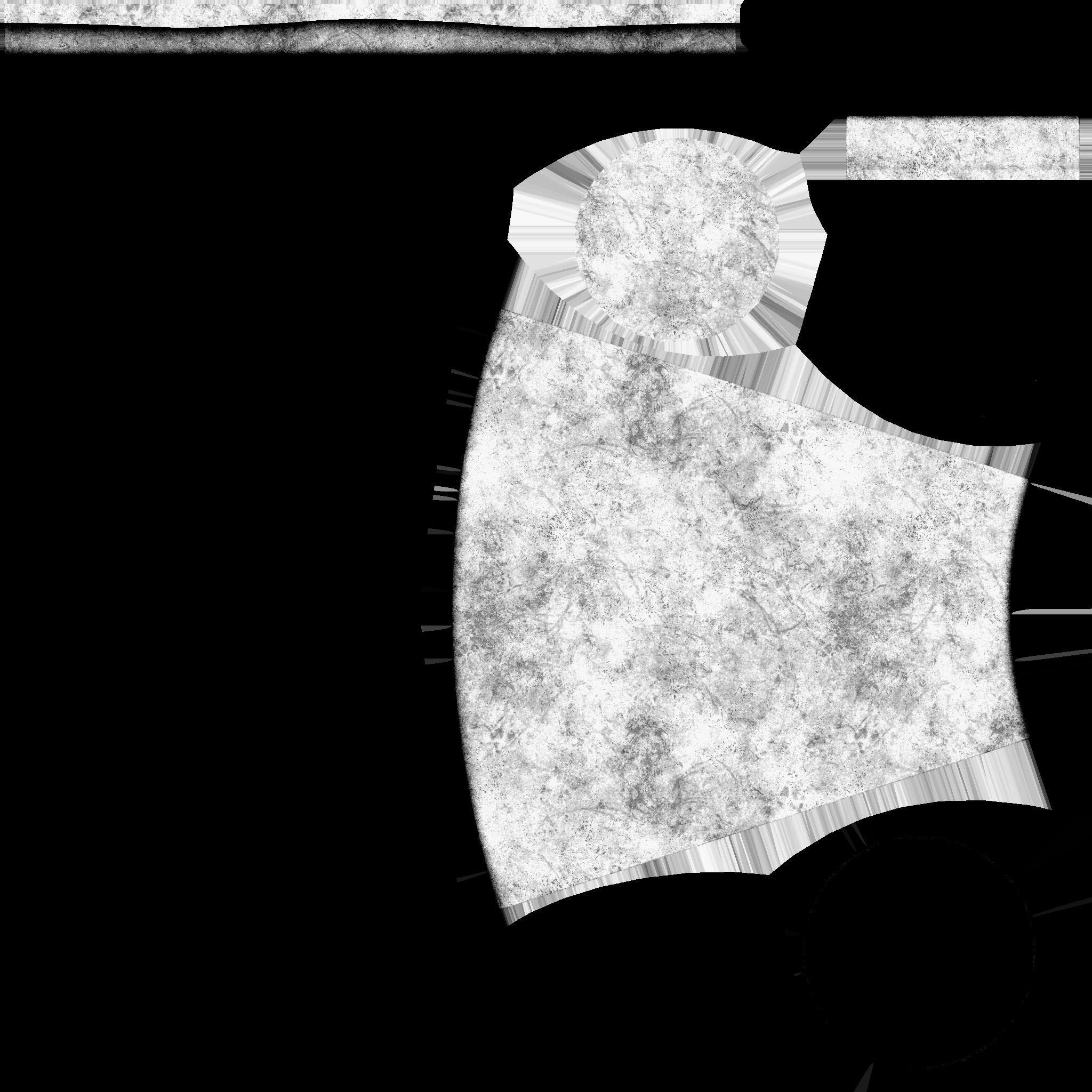 Pirate Pegleg A1 - Wood Black - Character Design Fashion Low-poly 3D model_14