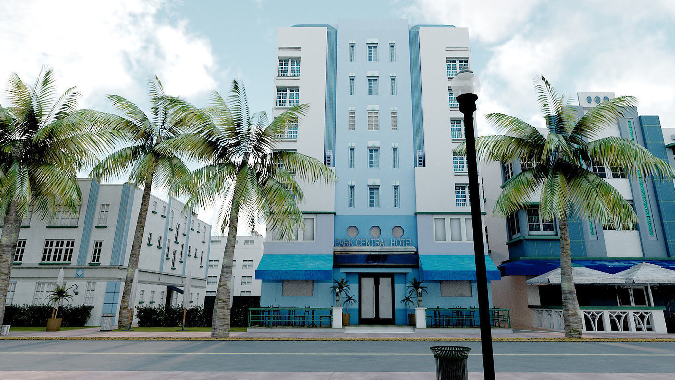 Miami Project Low-poly 3D model_2