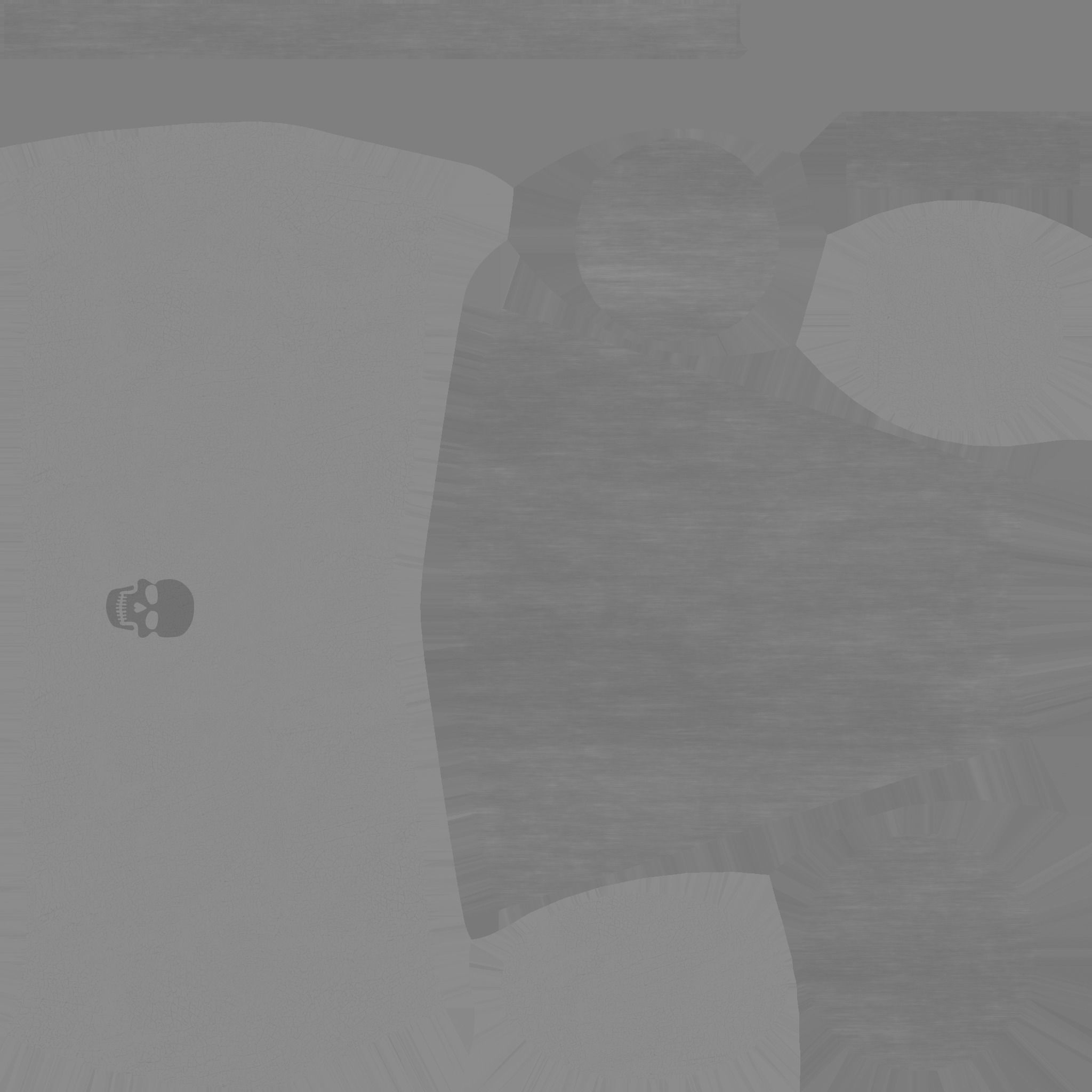 Pirate Pegleg A4 - Rust Wood - Character Design Fashion Low-poly 3D model_14