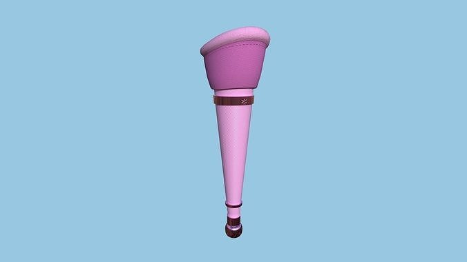 Pirate Pegleg A8 - Female Pink - Character Design Fashion Low-poly 3D model