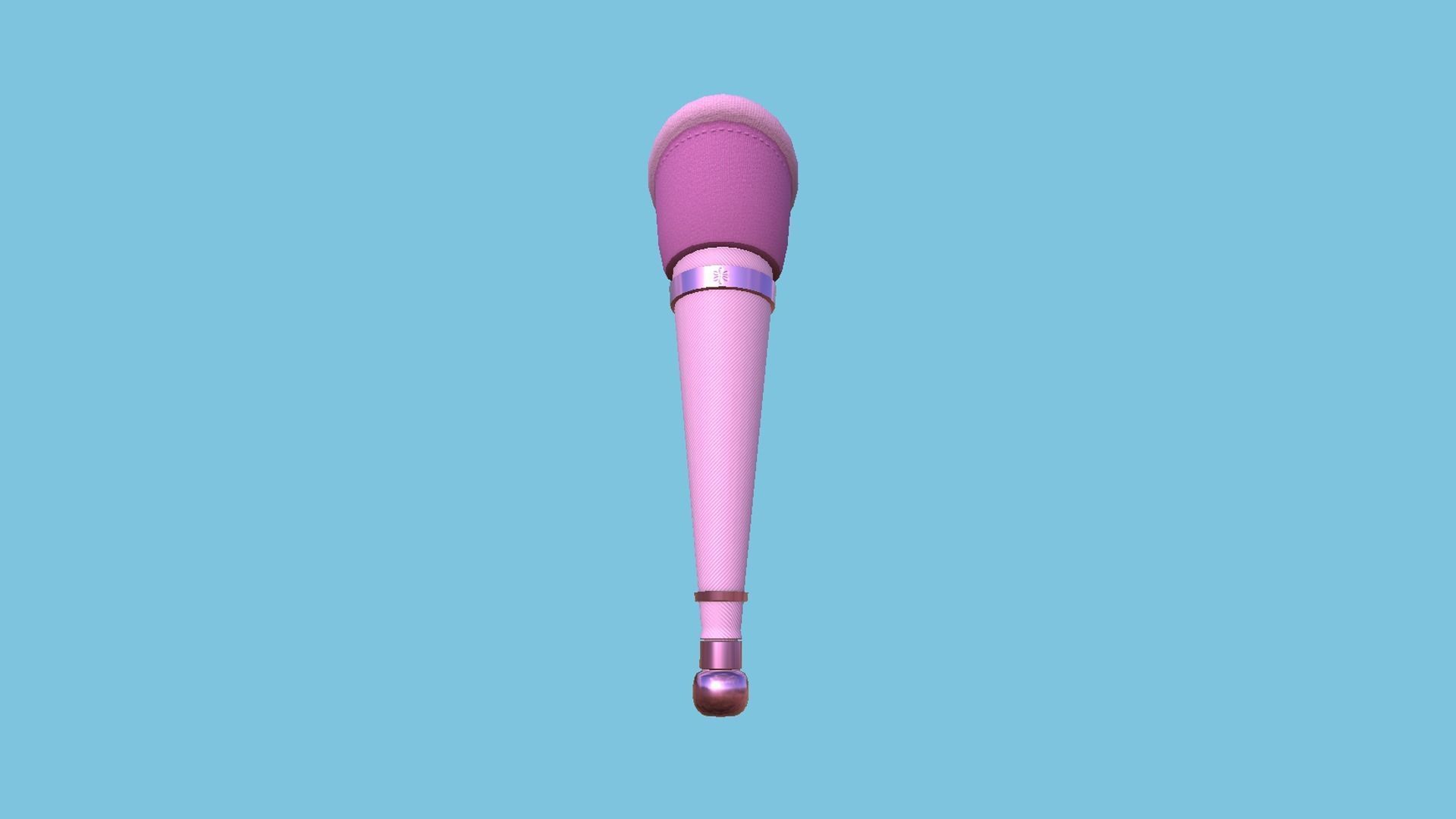 Pirate Pegleg A8 - Female Pink - Character Design Fashion Low-poly 3D model_1