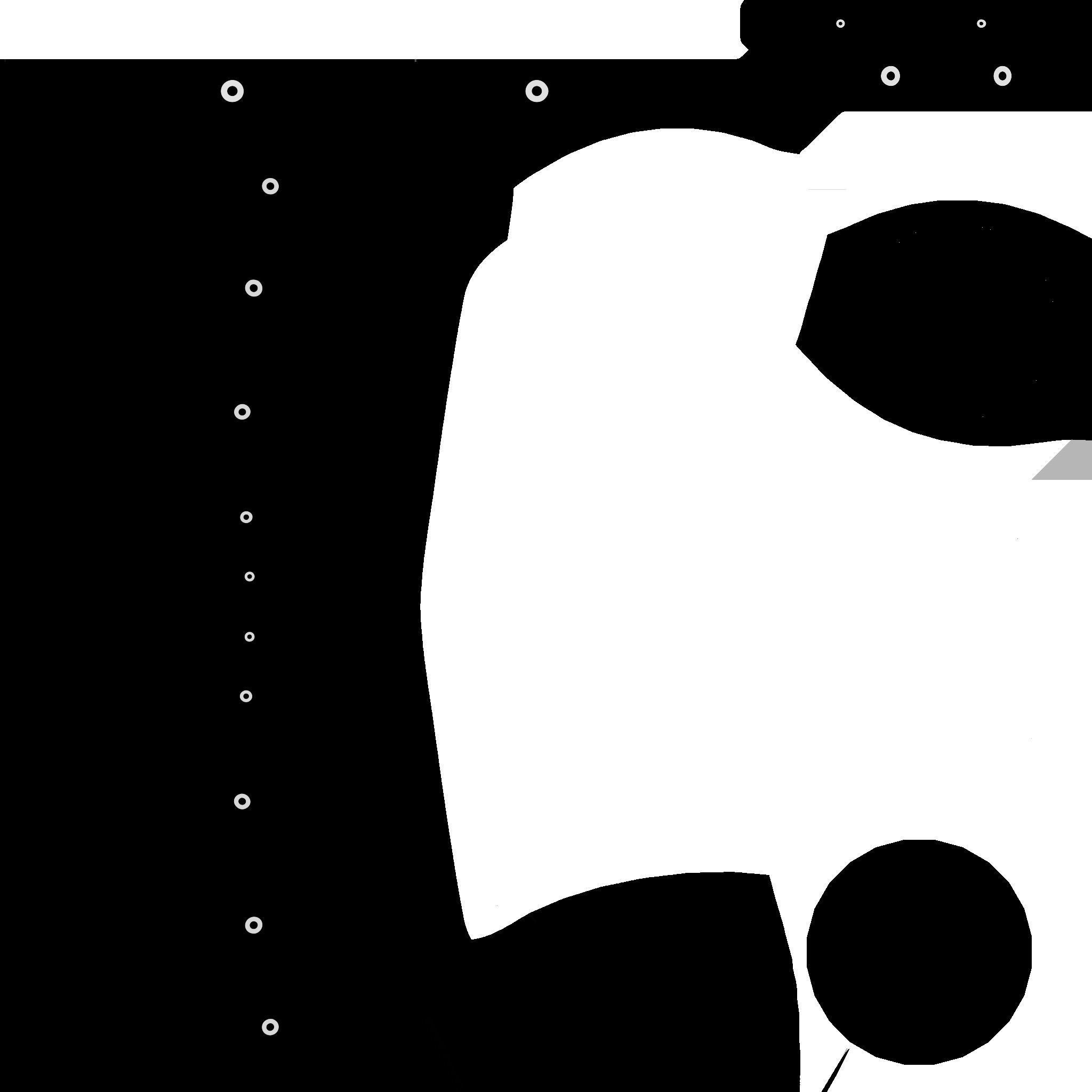 Pirate Pegleg A9 - Black Stripes - Character Design Fashion Low-poly 3D model_13