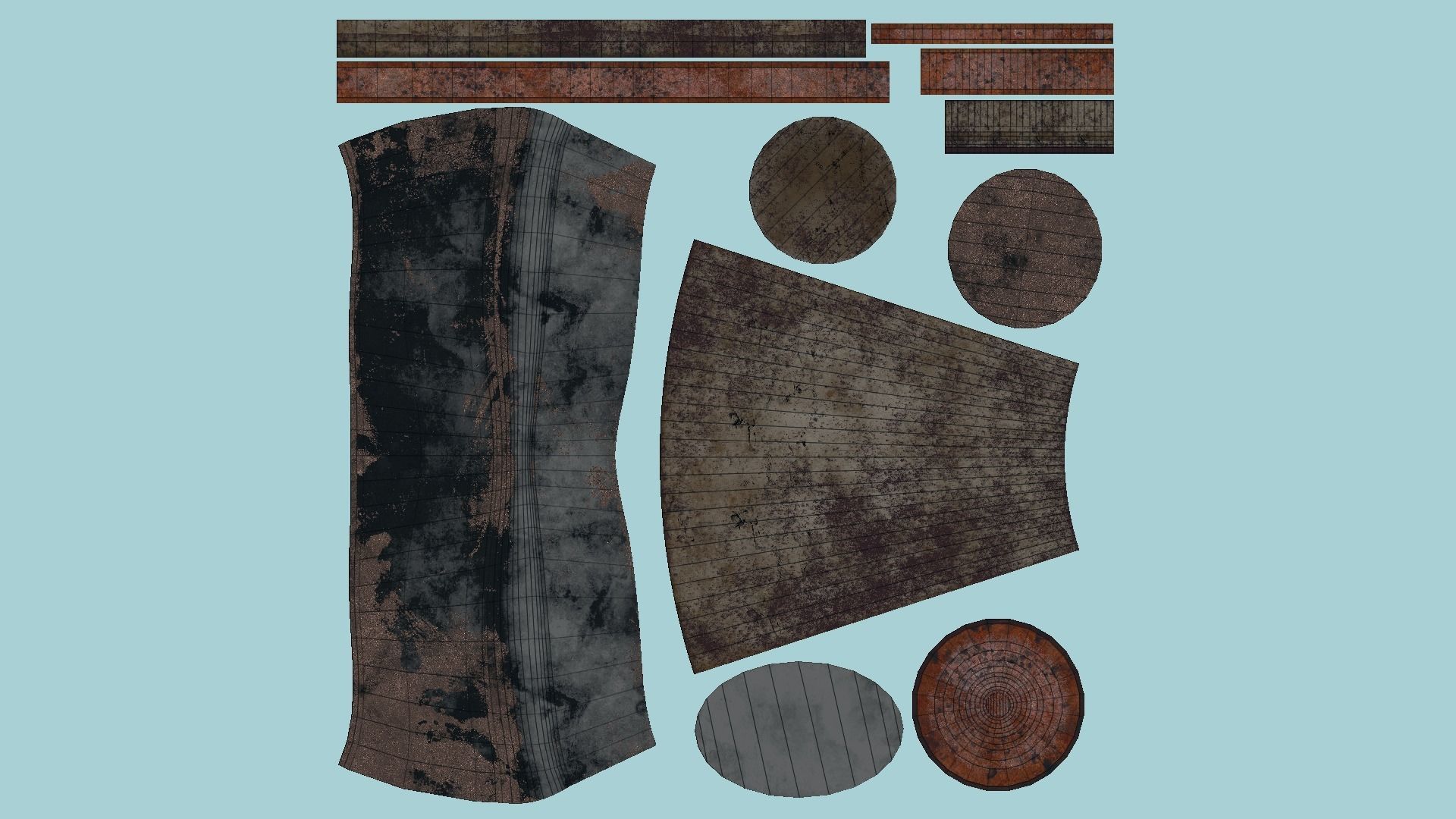 10 Pirate Pegleg Collection - Character Design Fashion _66