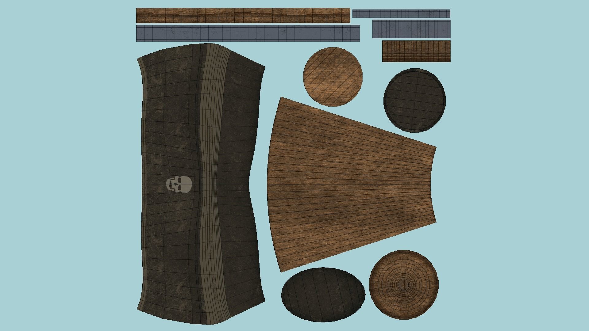 10 Pirate Pegleg Collection - Character Design Fashion _73