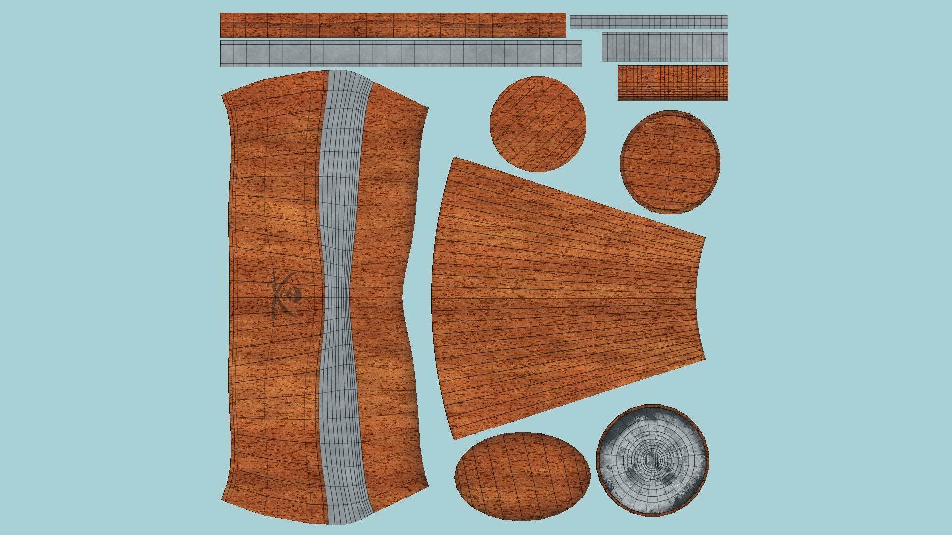 10 Pirate Pegleg Collection - Character Design Fashion _44