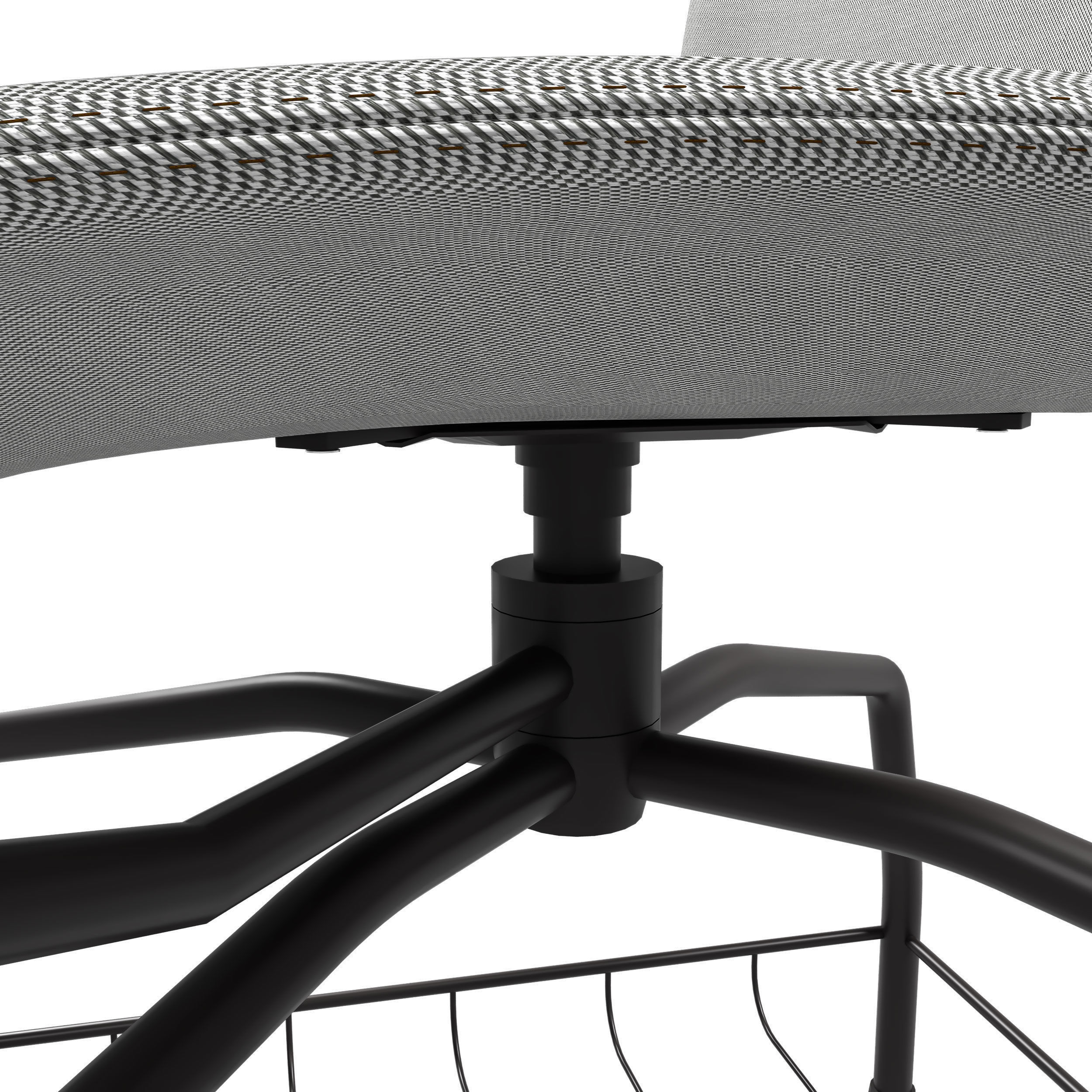 School Chair Student 3D model_13