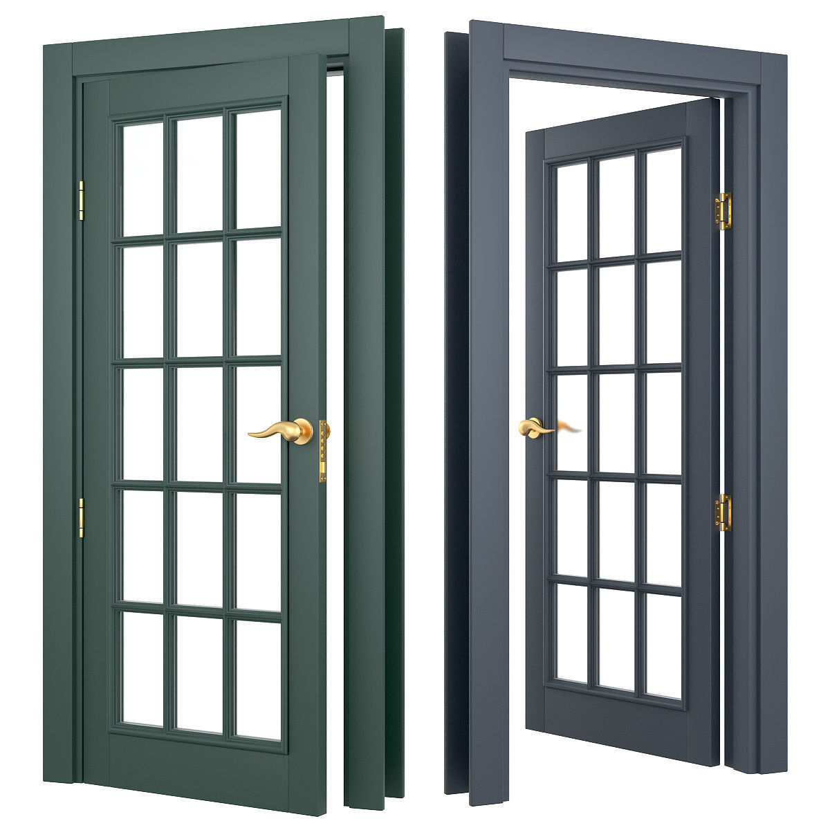 LIGNUM Doors 3d model Low-poly 3D model_1