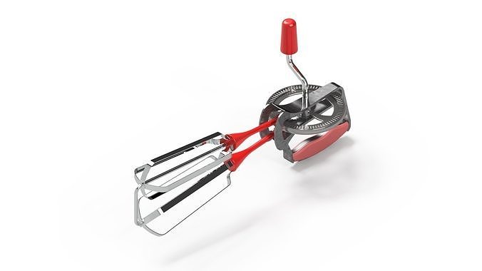 Mechanical hand mixer 3D model