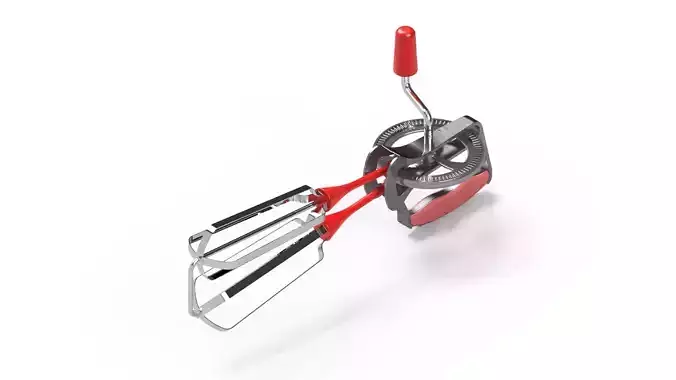Mechanical hand mixer