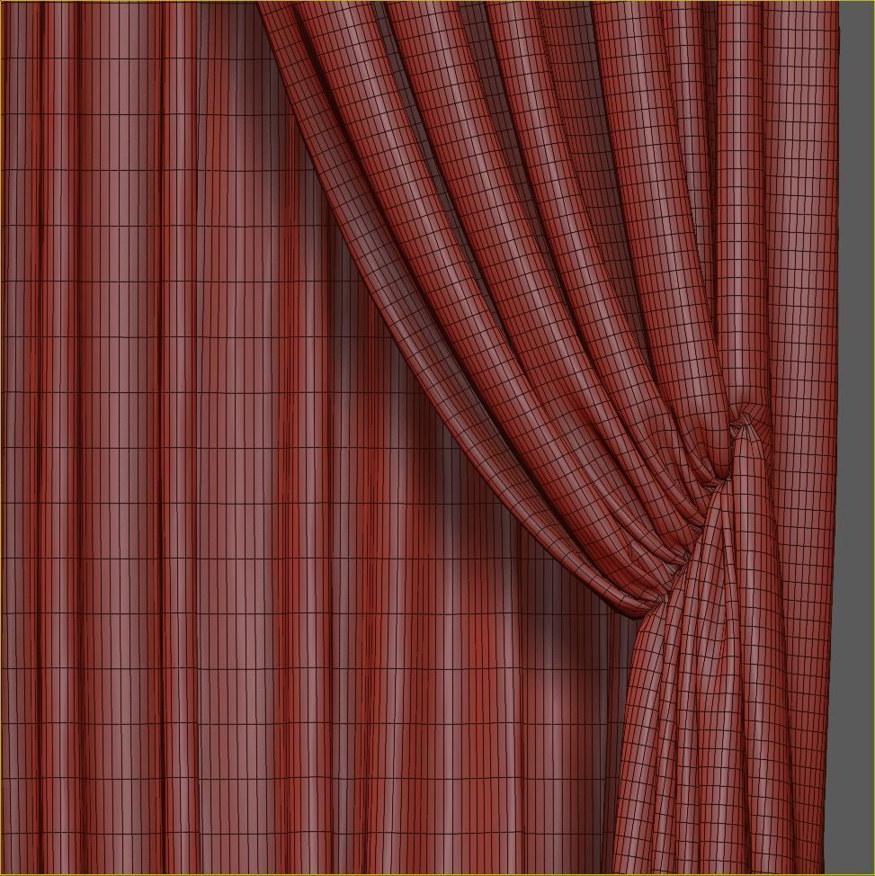 Set 60 Curtains 3D model_6