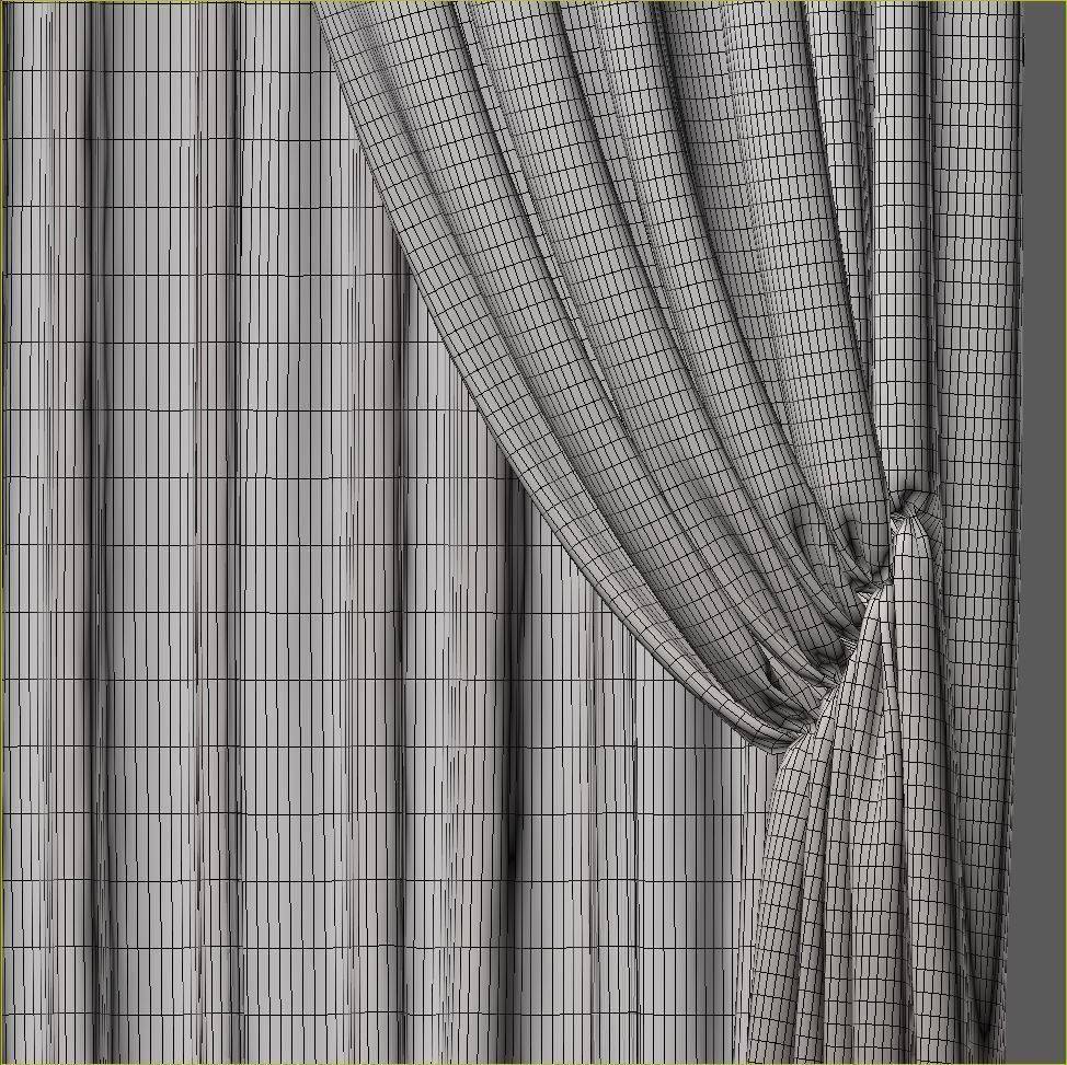 Set 60 Curtains 3D model_5