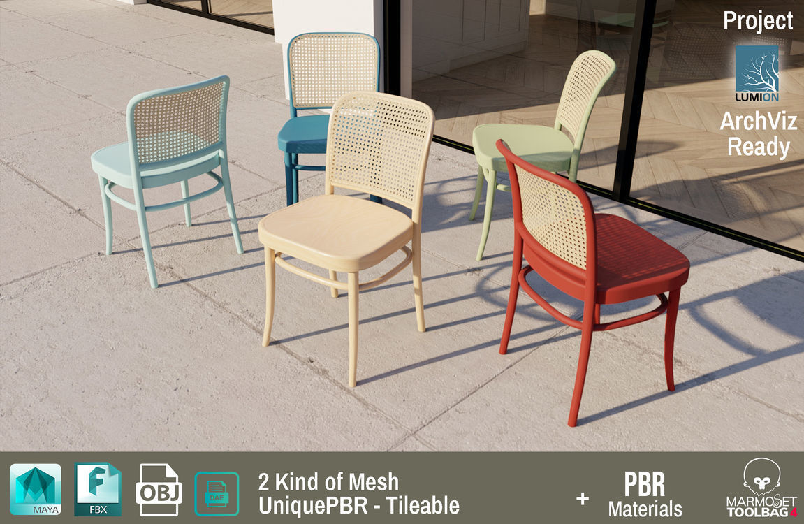 TON Design - PBR  Various Options Pack 3D Model Collection_27