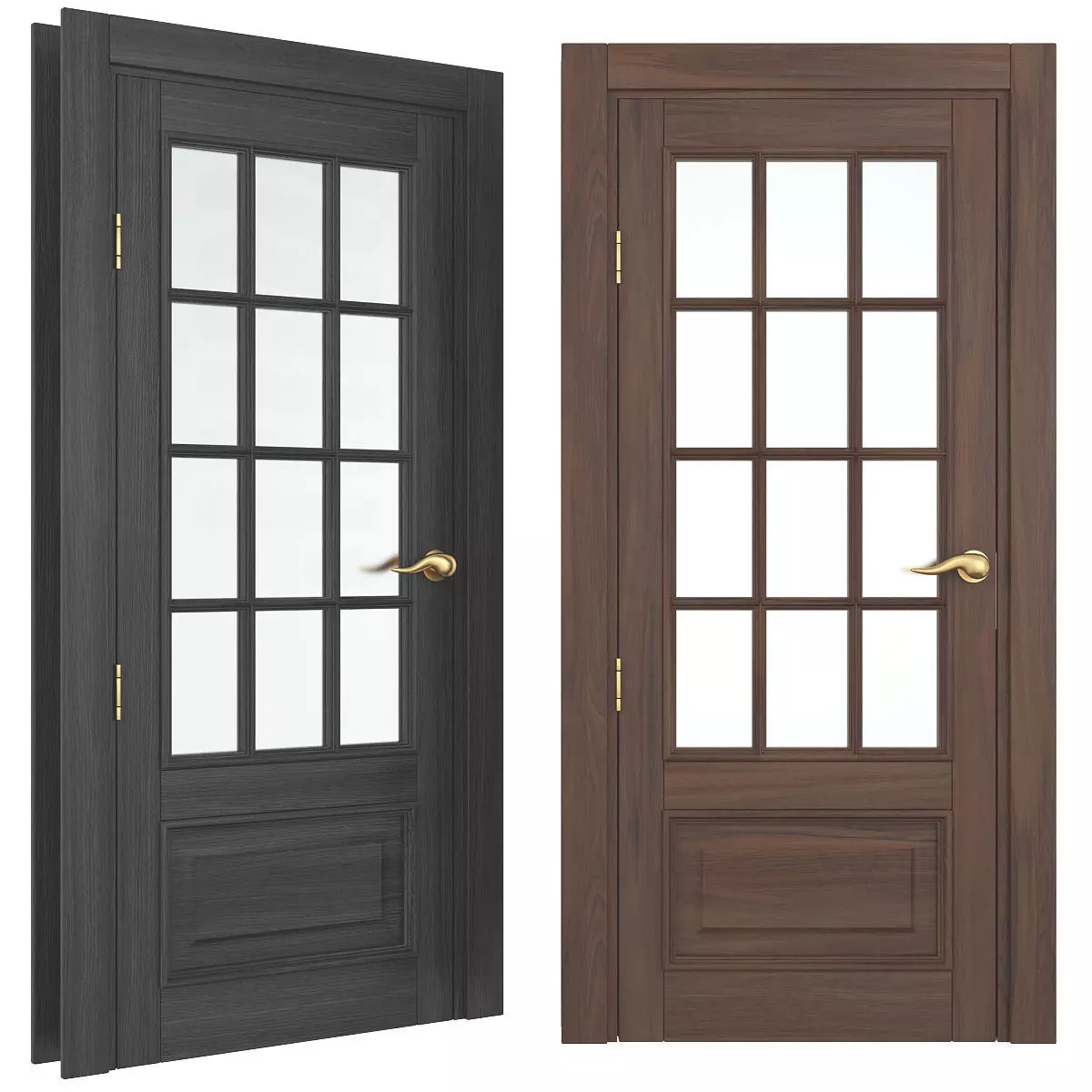 LIGNUM Doors 3d model Low-poly 3D model_0