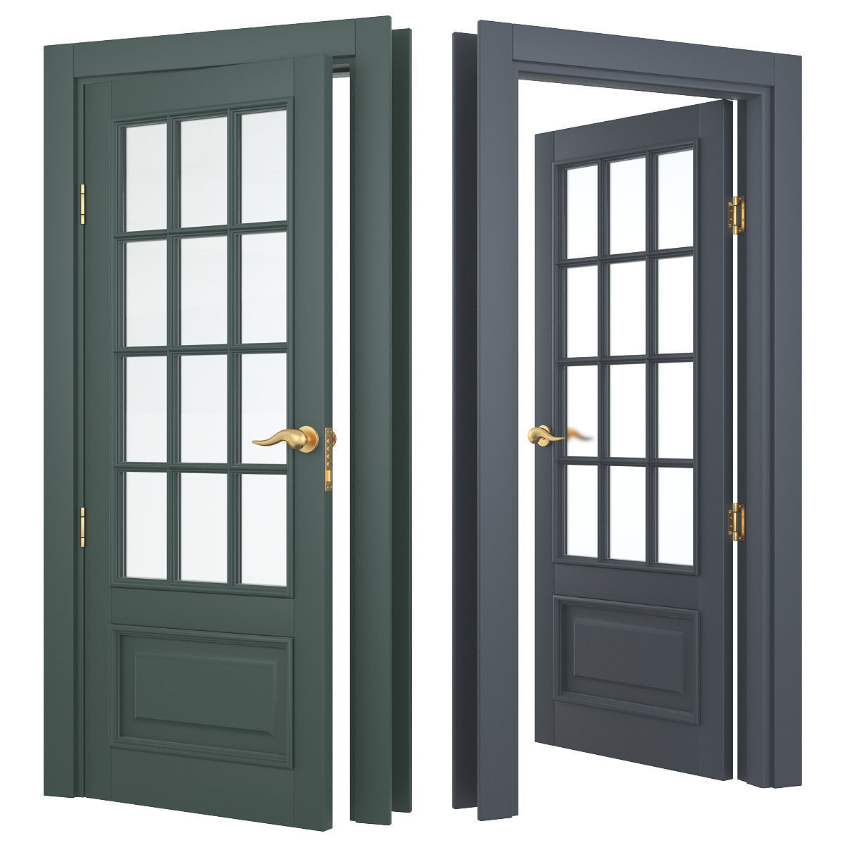 LIGNUM Doors 3d model Low-poly 3D model_1