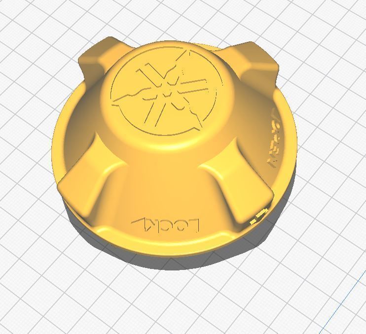 Yamaha Super Tenere XT1200-Extended Big Light Caps For Led Light 3D print model_2