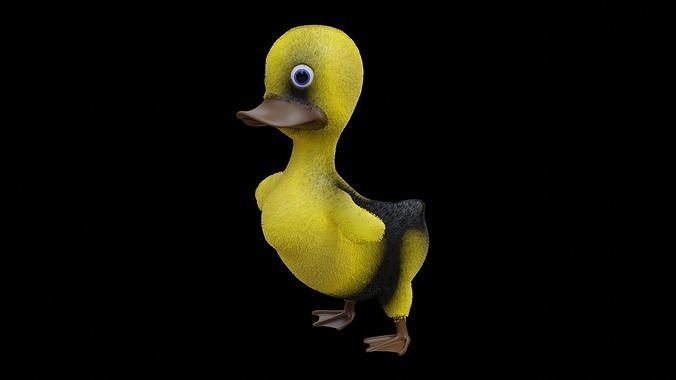 duckling duck Free 3D model