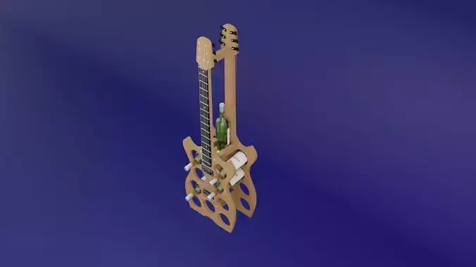 Wine Rack Guitar