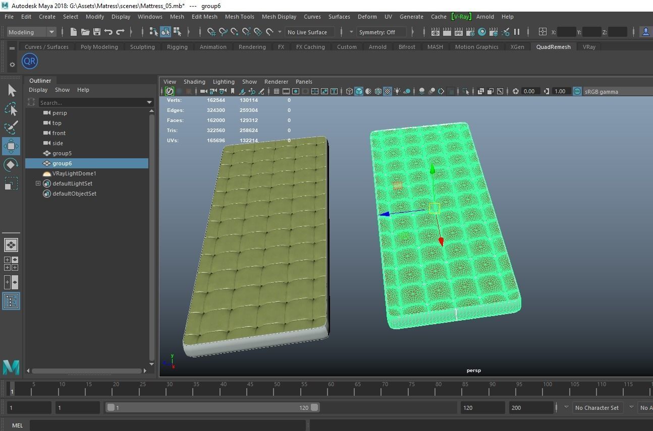 Mattress 3D model_13