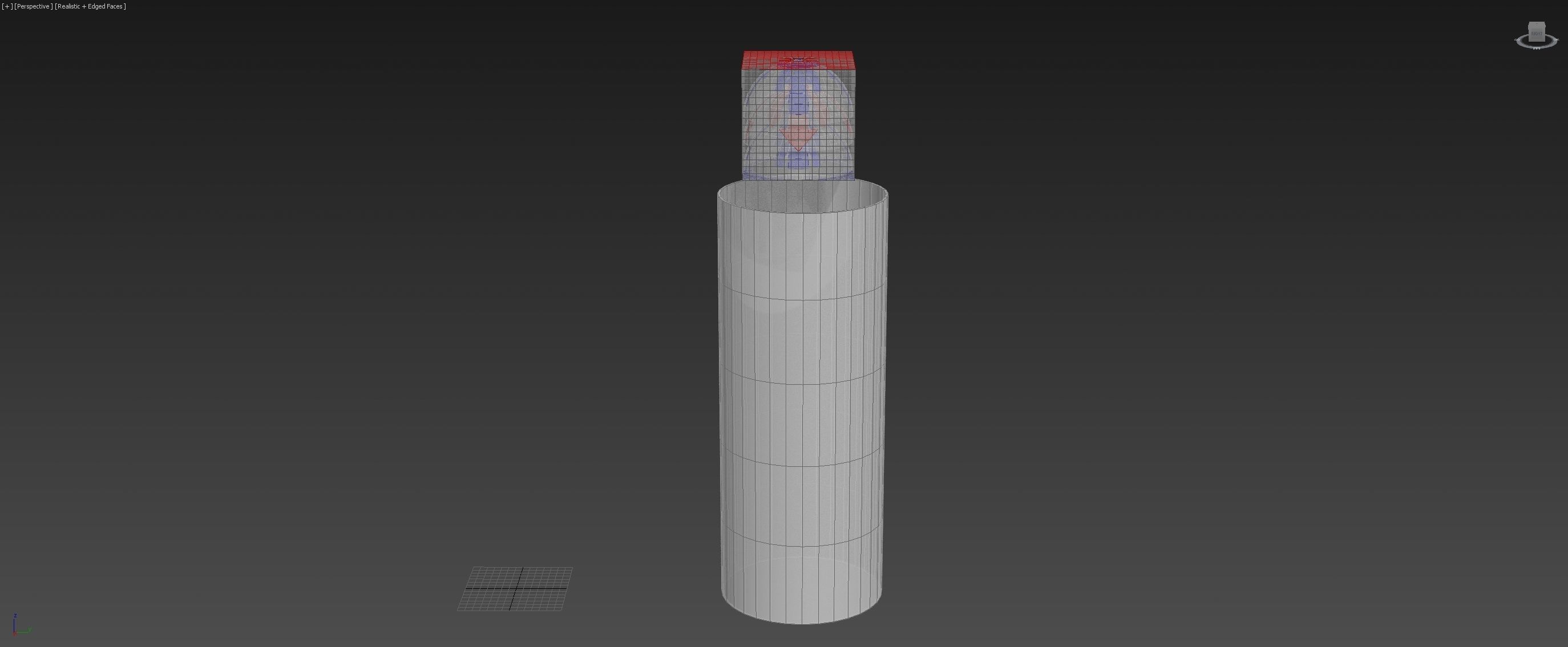 Fall Resistive Meta Material - Modular 3D printable - Concept 3D model_11