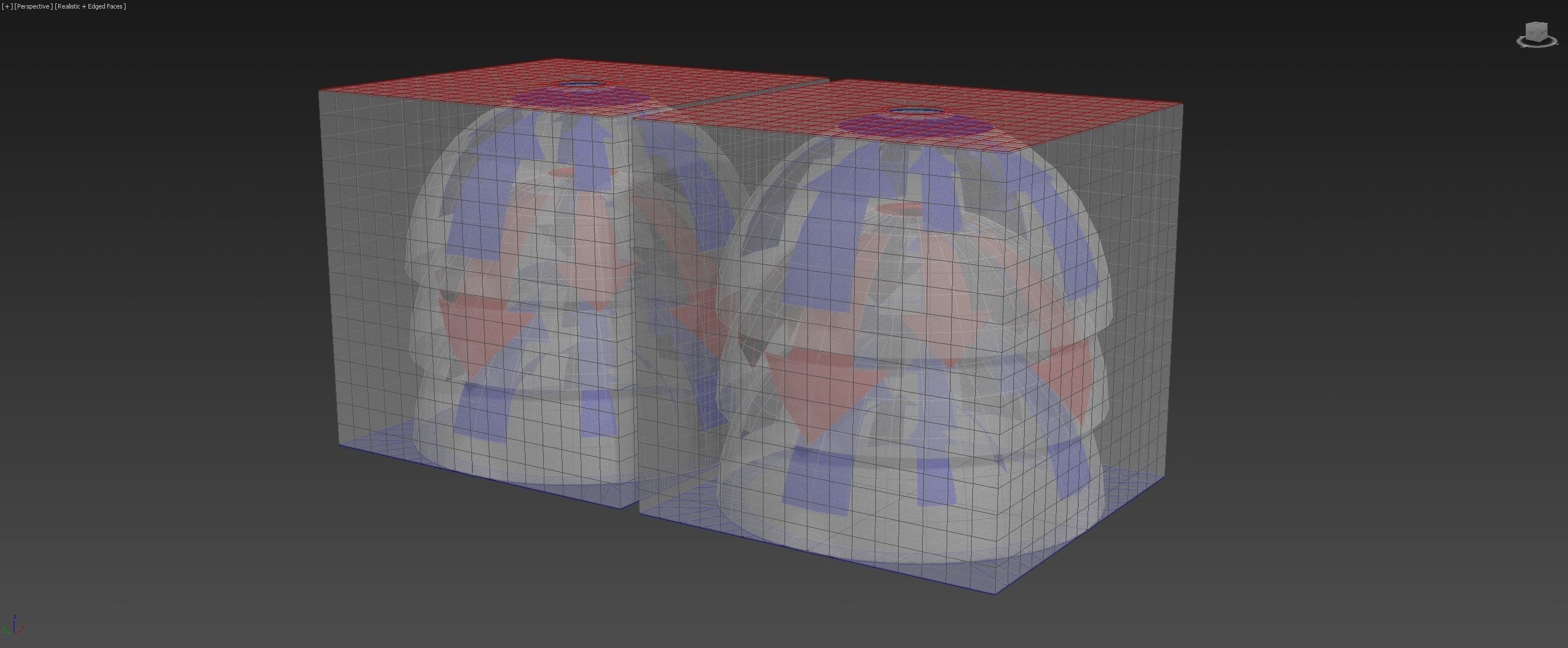Fall Resistive Meta Material - Modular 3D printable - Concept 3D model_4