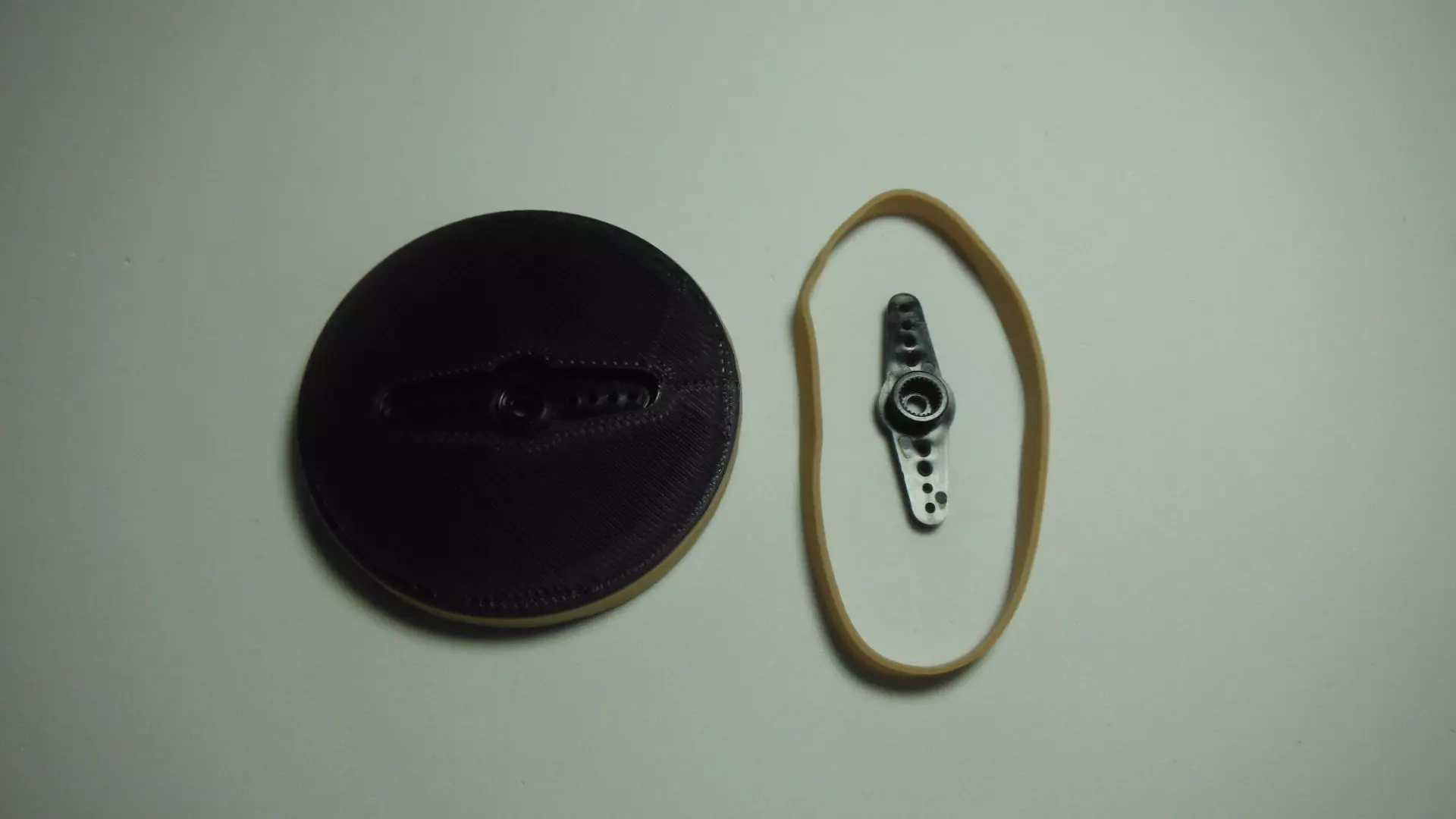 Servo Wheel Two Pole 3D print model_0