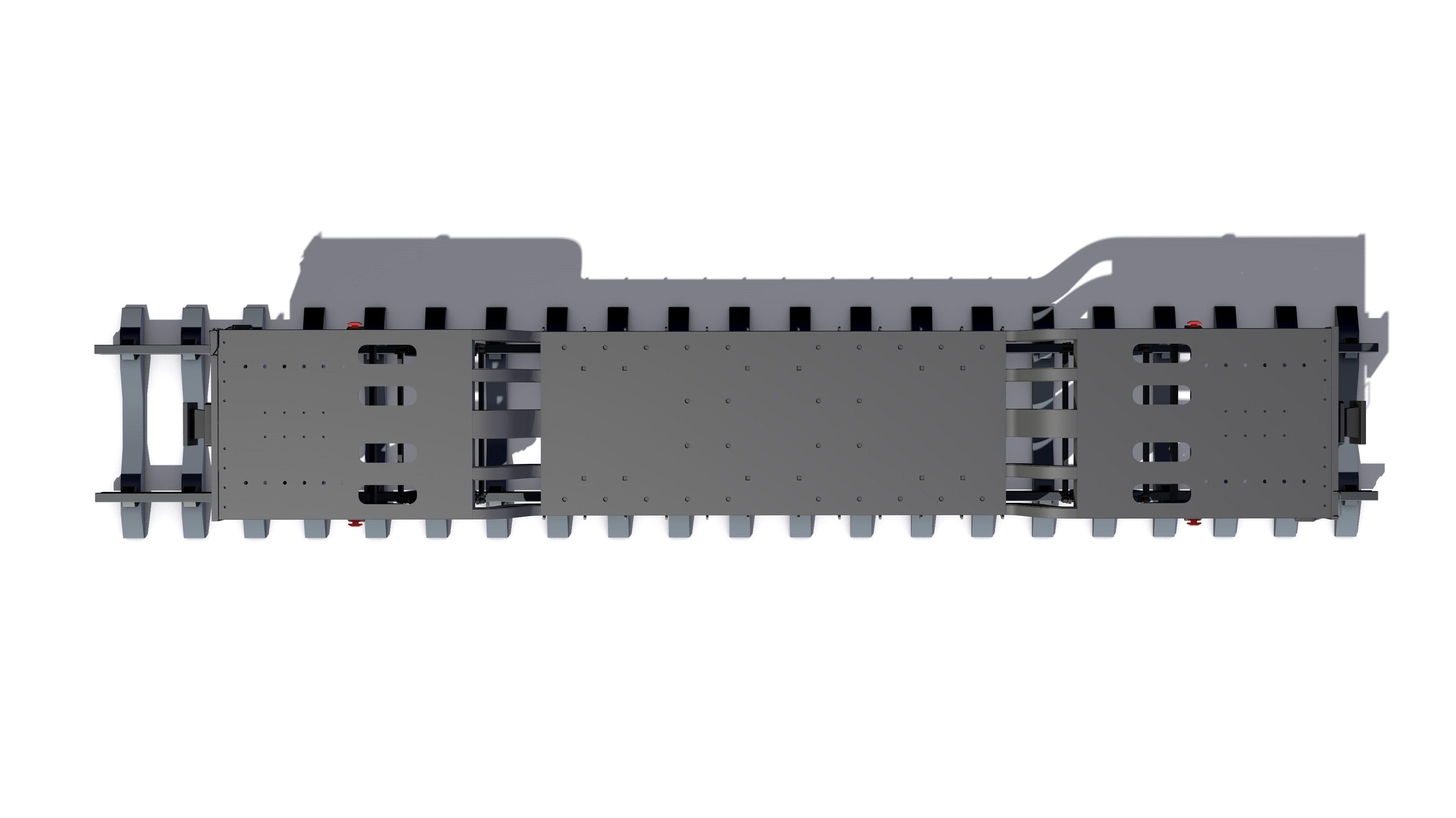 wagon big platform 3D model_3